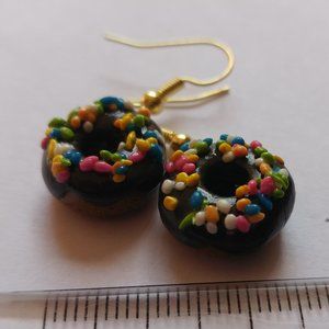 Donut Earrings (hand made)
